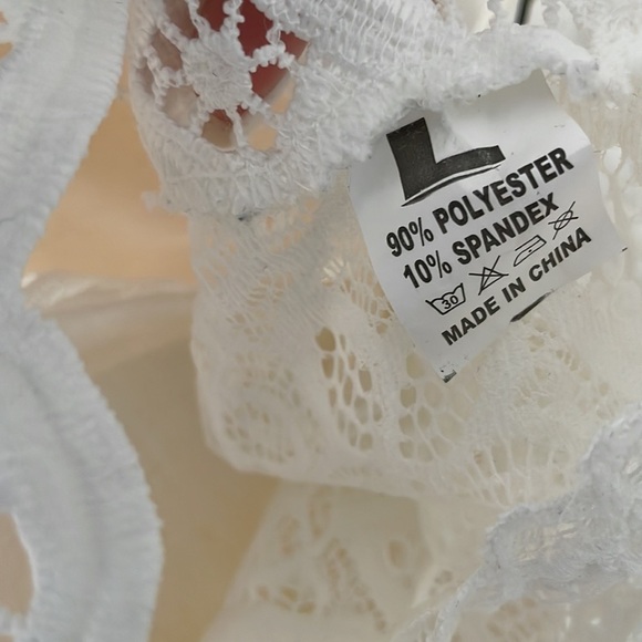 White Lace Bralette - Picture 3 of 6